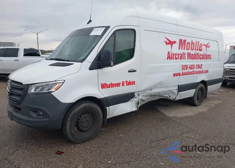 2024 Mercedes-Benz Sprinter 2500 High Roof 4-Cyl Diesel Ho z USA, uszkodzony, nr VIN W1Y4NDHY5RT158684